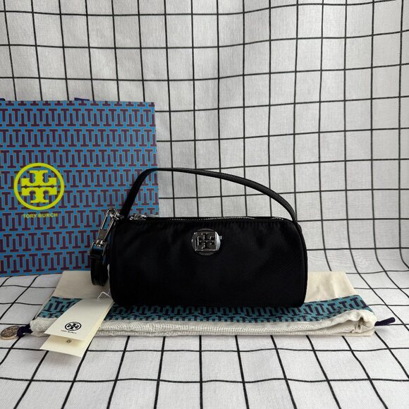 NWT Tory Burch VIRGINIA CYLINDER BAG - Picture 1 of 7